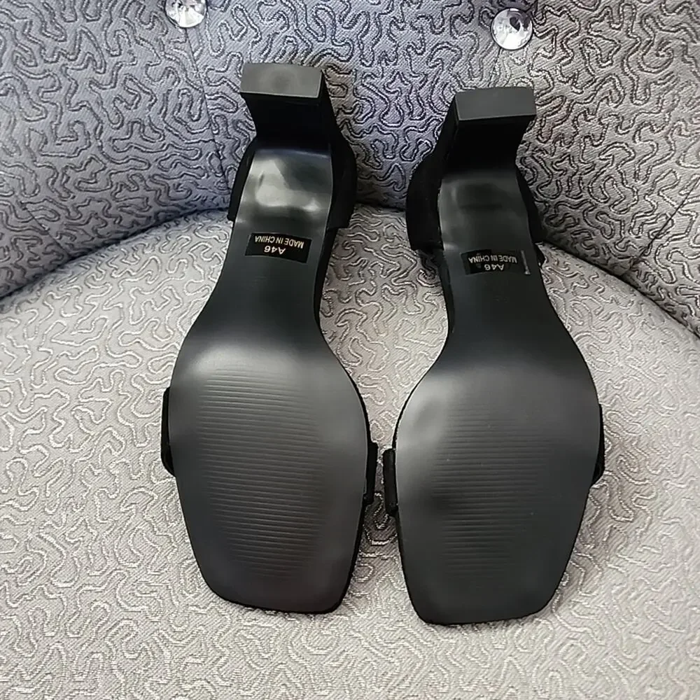 Athlefit Black Chunky Heel, NWT, Size 8.5 - Picture 4 of 5